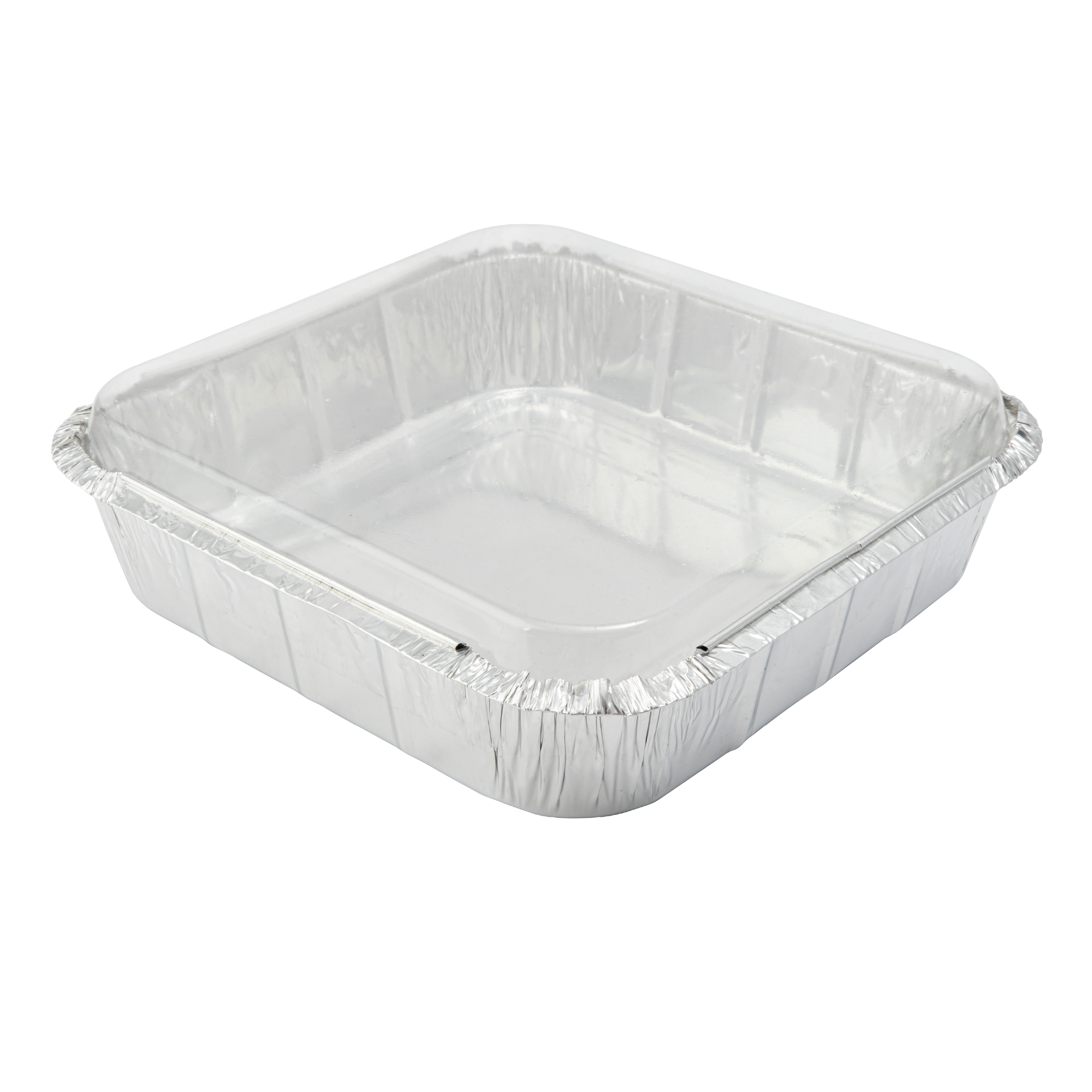 2365ml Aluminium Tray and Clear Dome Lid Combo
