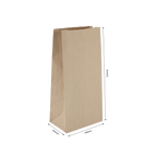 SO10 Kraft Takeaway Bag | 333x160mm