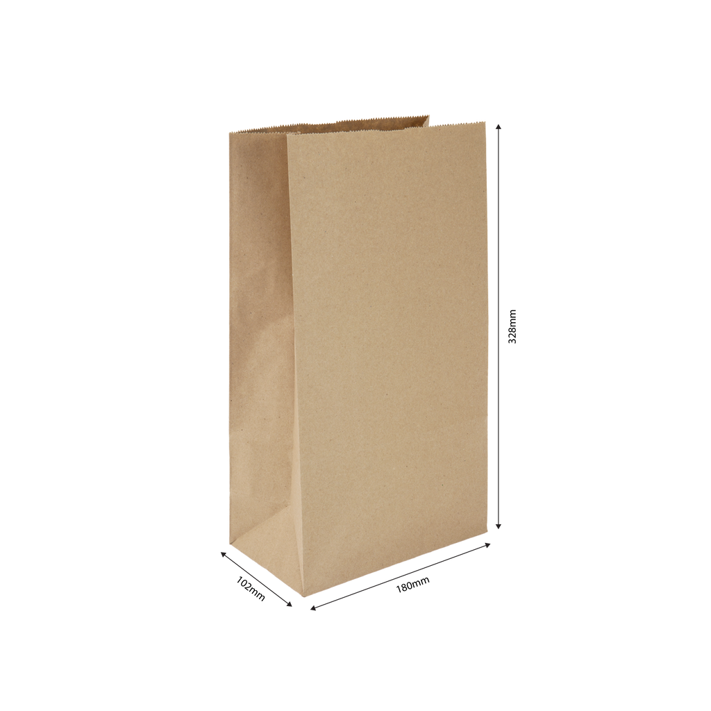 SO12 Kraft Takeaway Bag | 328x180mm