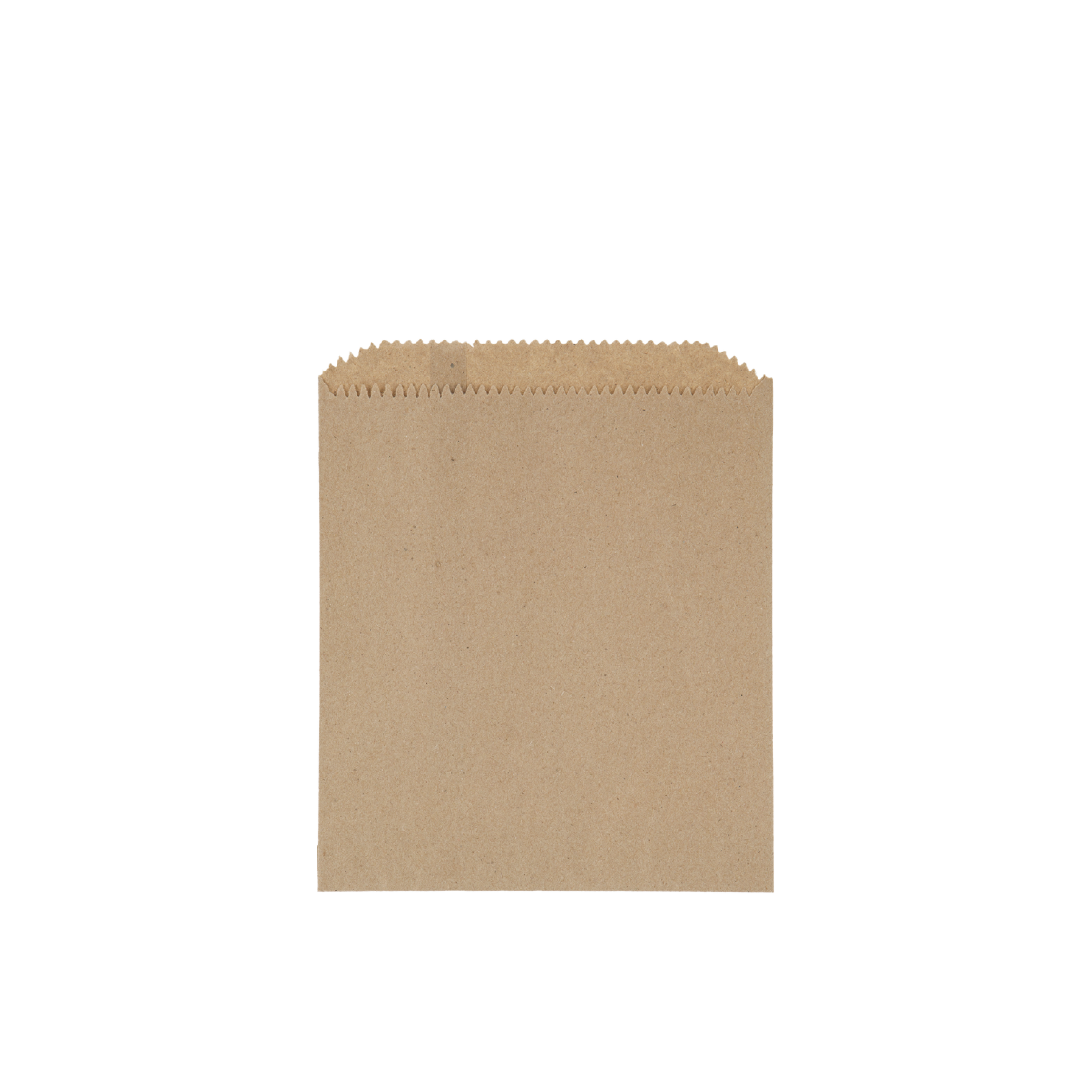 Kraft Greaseproof Flat Bag | 155x140mm
