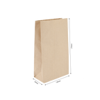 SO4 Kraft Takeaway Bag | 274x126mm