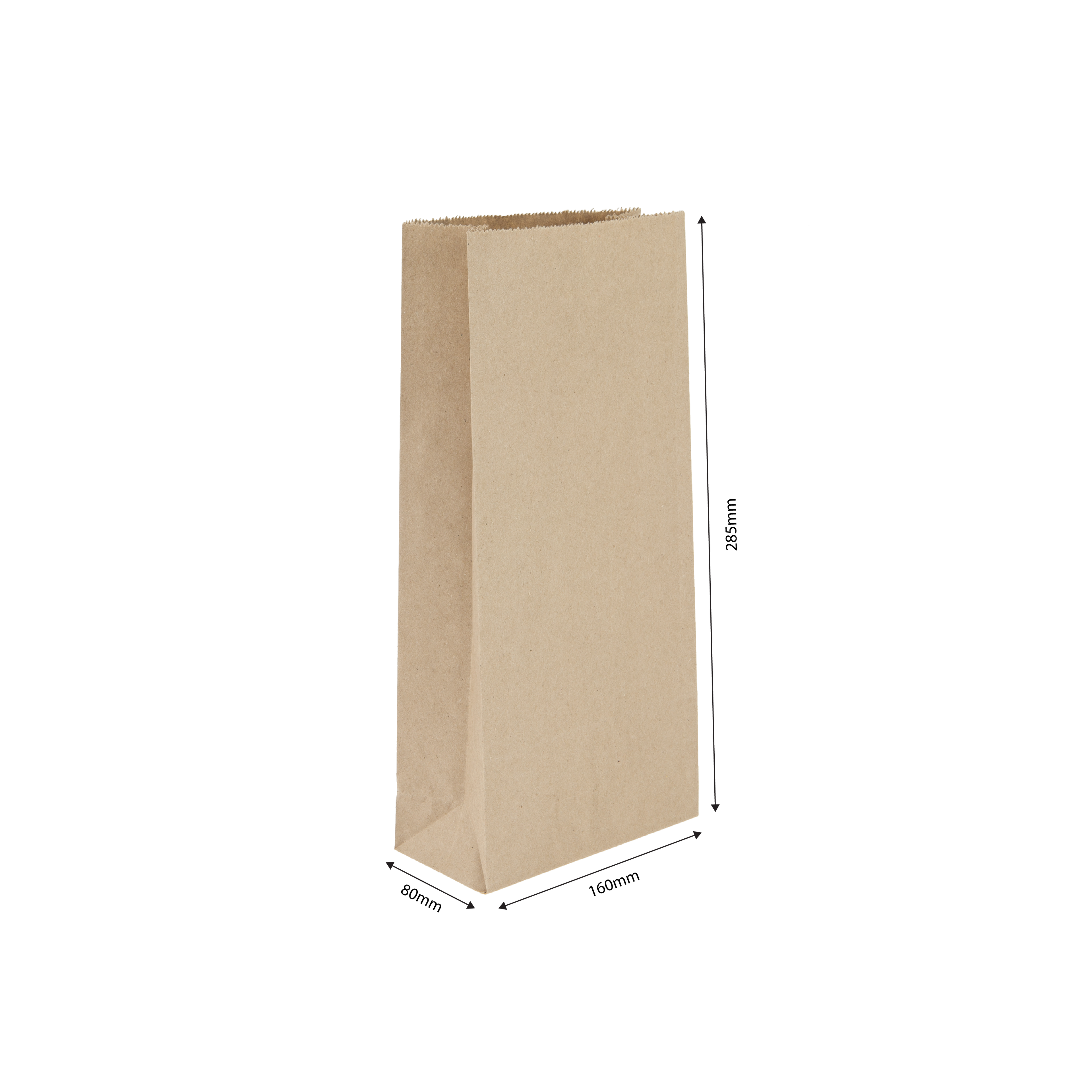 SO6 Kraft Takeaway Bag | 385x160mm