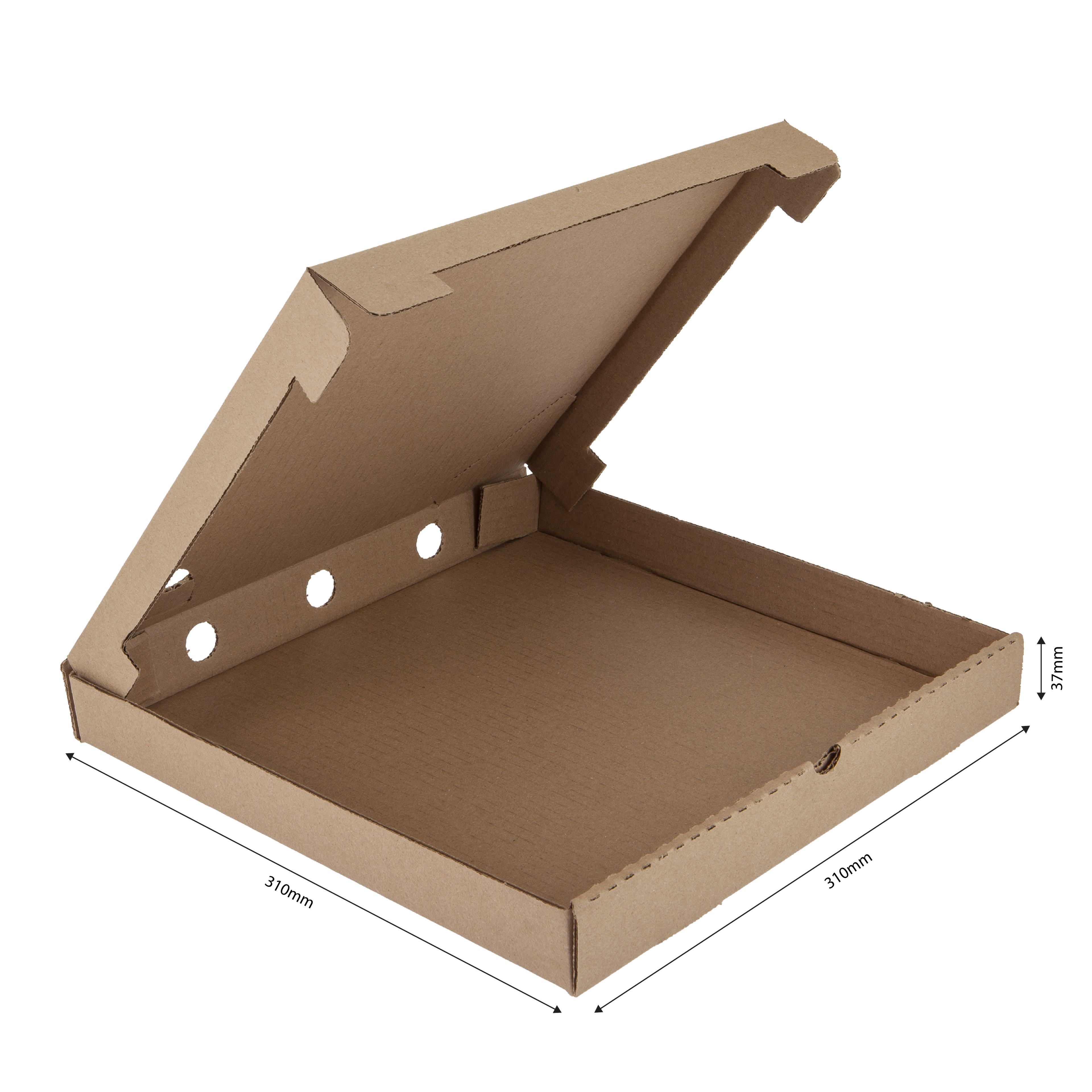 Large Kraft Pizza Box 310mm