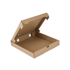 Medium Kraft Corrugated Pizza Box 258mm