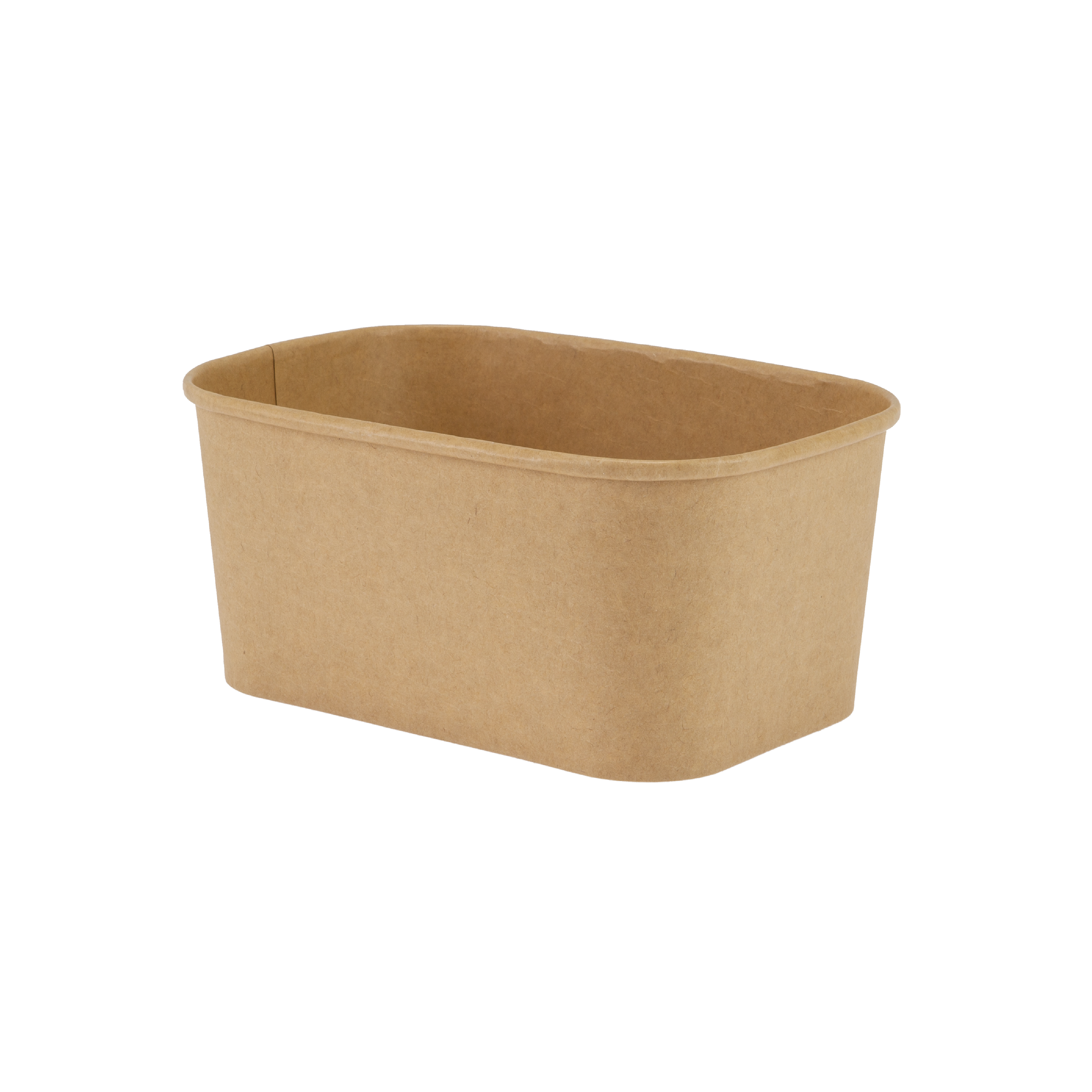 1000ml Kraft Rectangle Salad Bowl