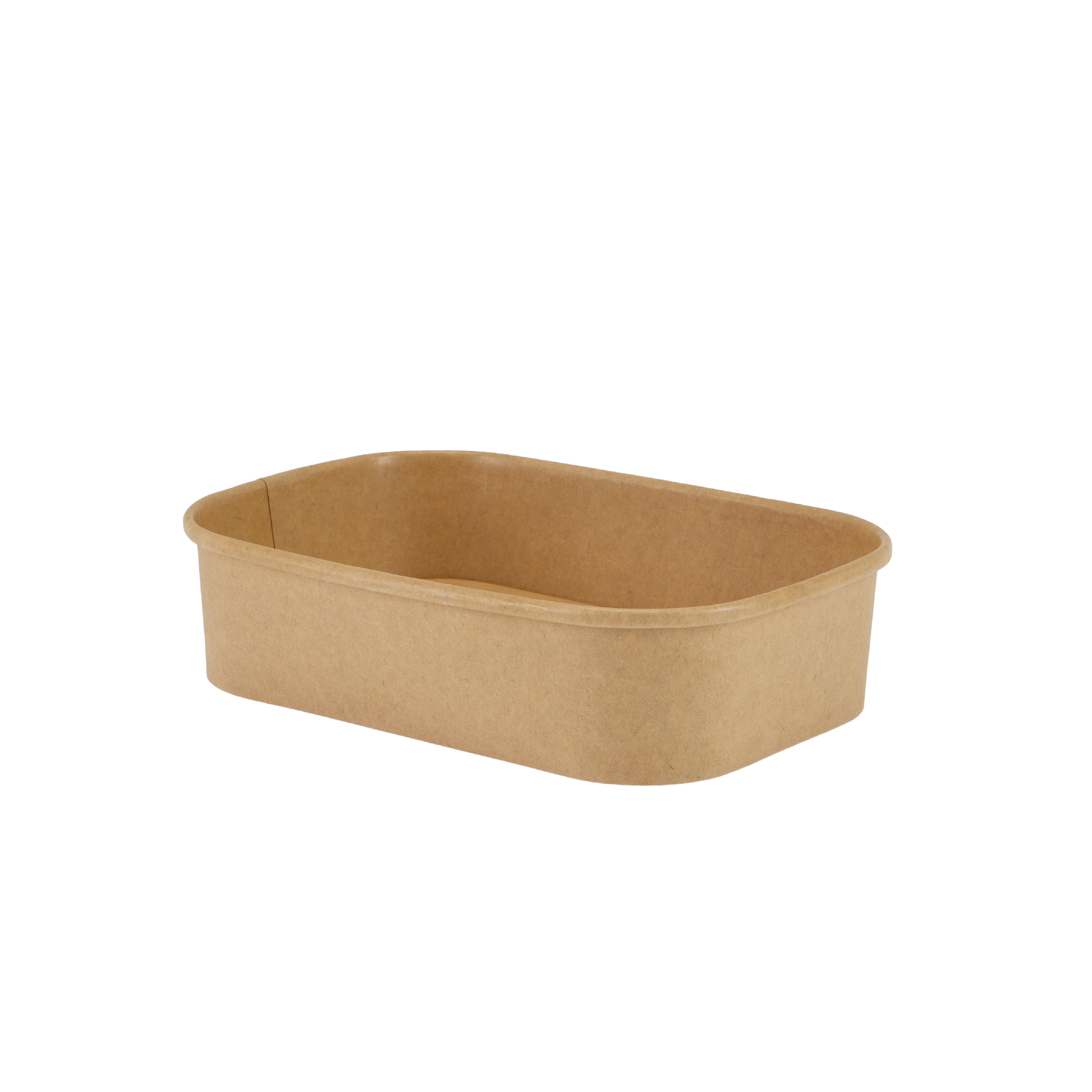 500ml Kraft Rectangle Salad Bowl