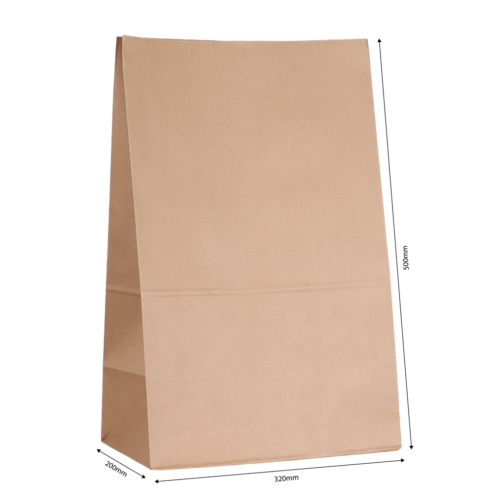 X Large Kraft Paper Bag | 500x320x200mm