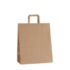 Large Kraft Paper Bag with Flat Handles