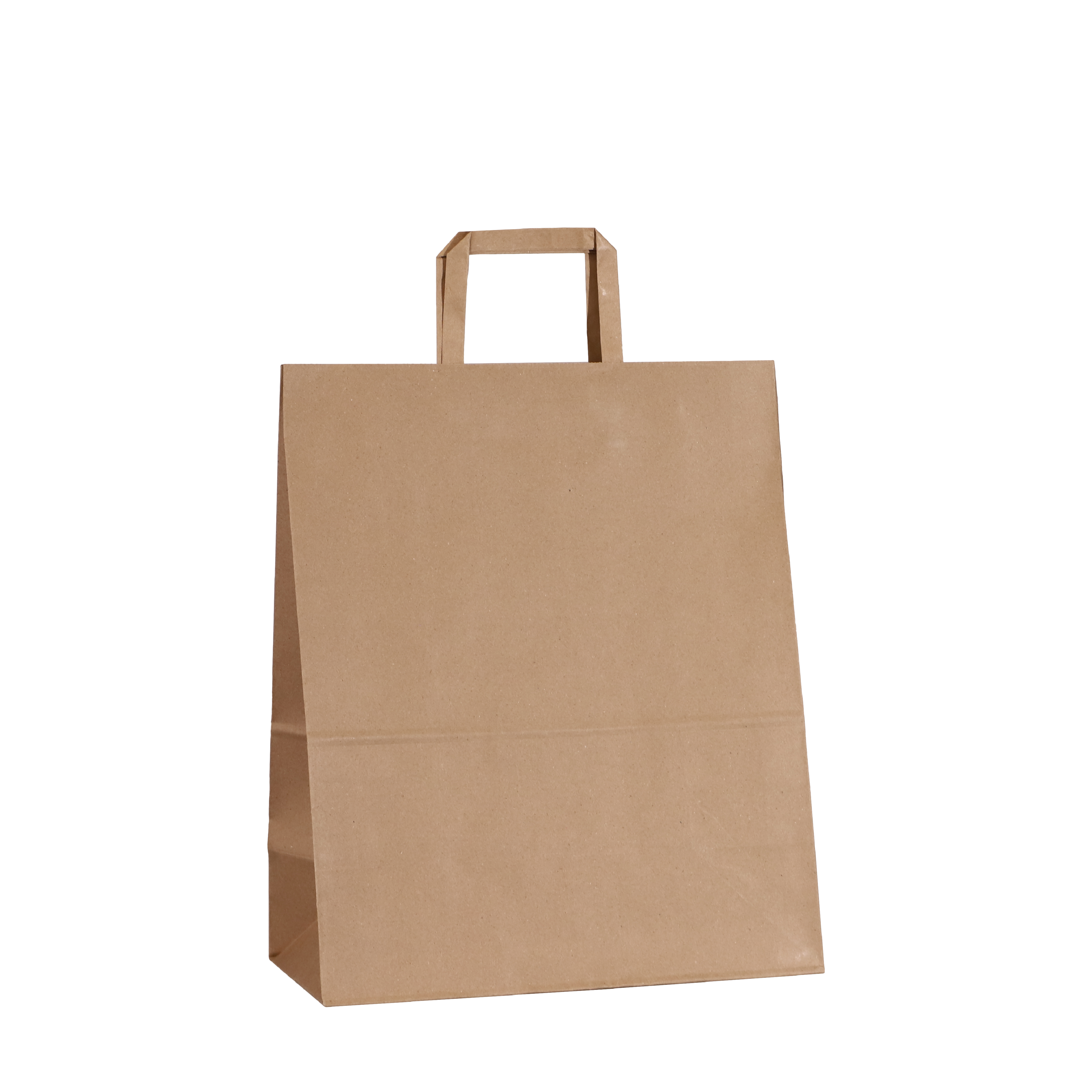 Large Kraft Paper Bag with Flat Handles