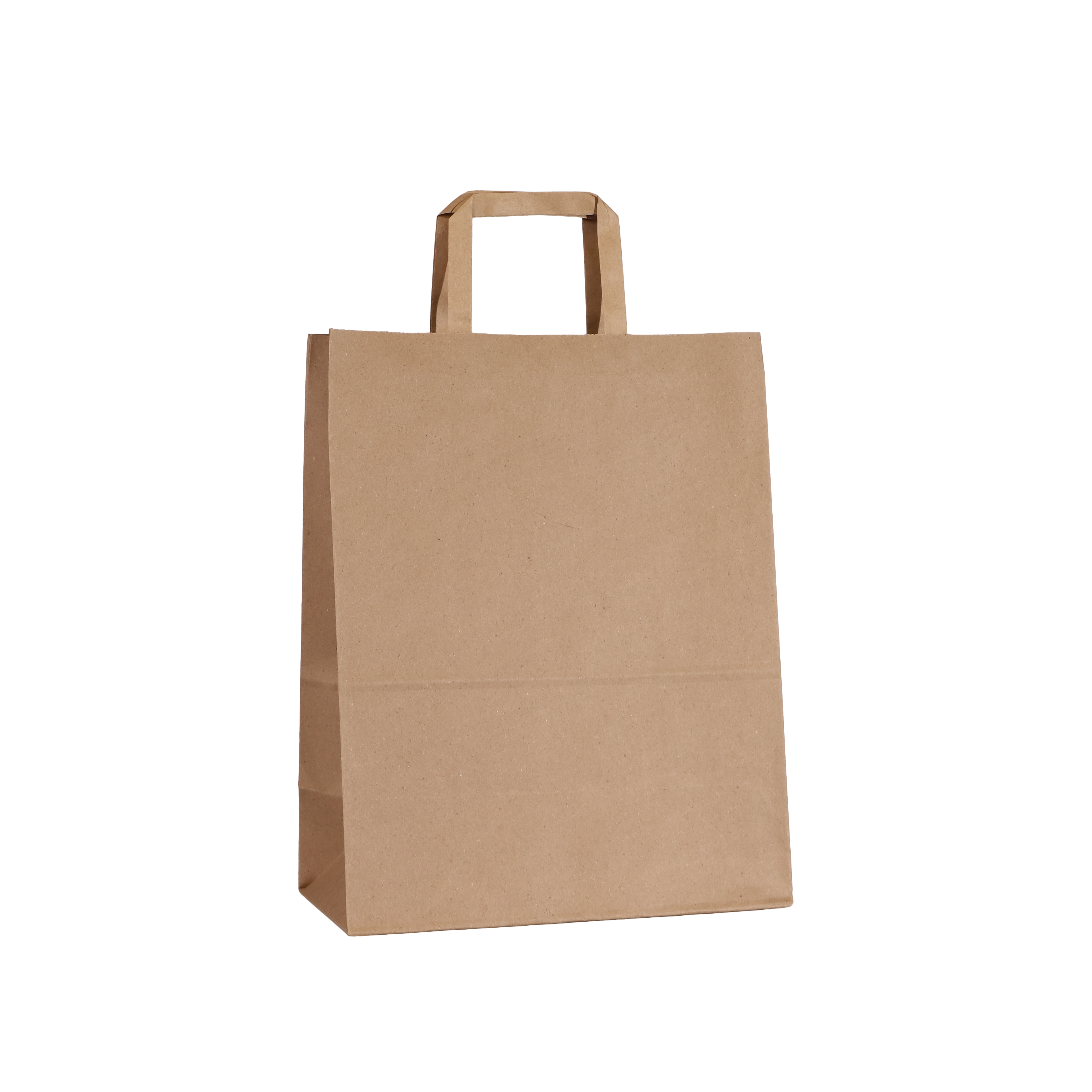 Medium Kraft Paper Bag with Flat Handles