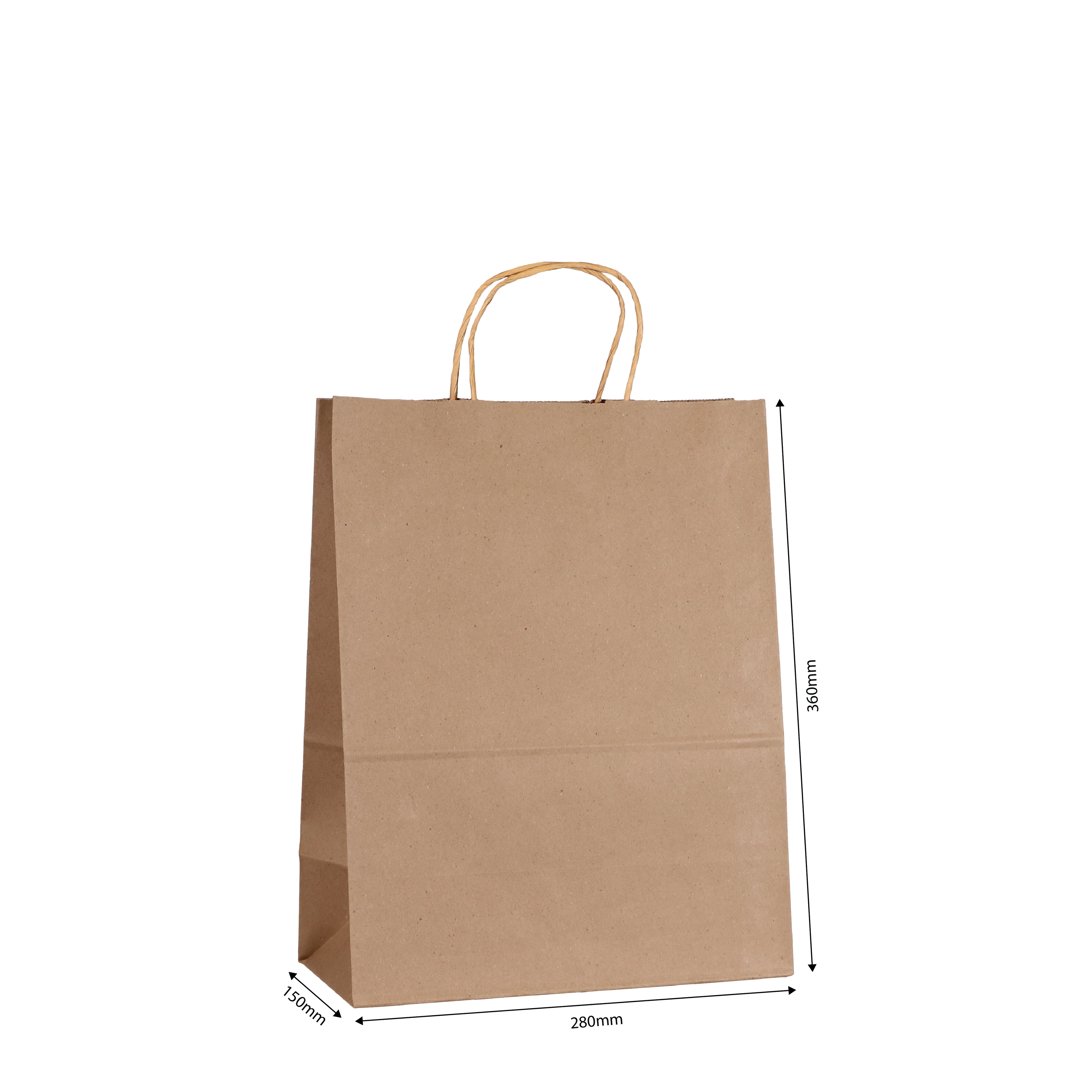 Medium Kraft Paper Bag with Twine Handle
