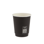 250ml Black Double Wall Coffee Cup