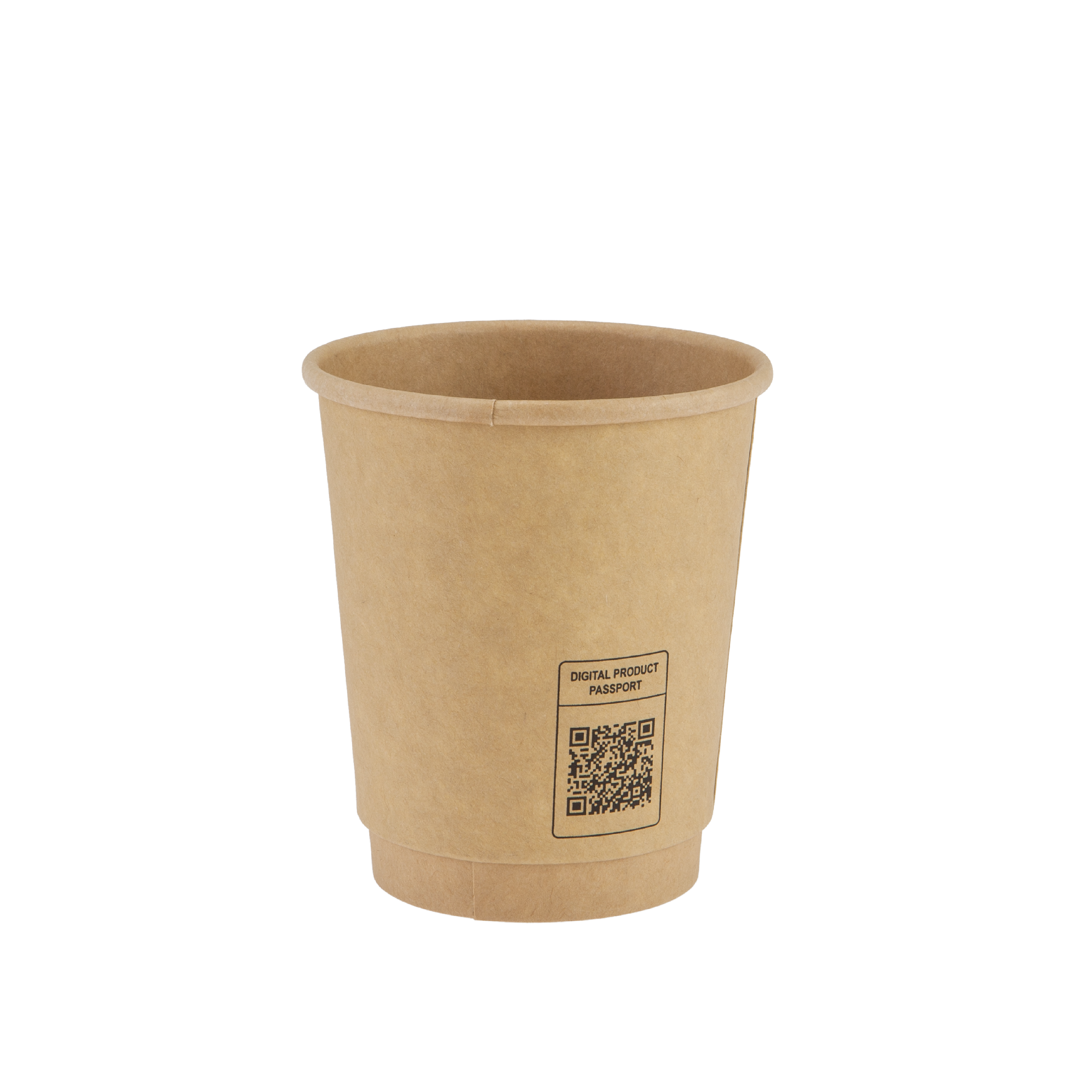 250ml Kraft Double Wall Coffee Cup