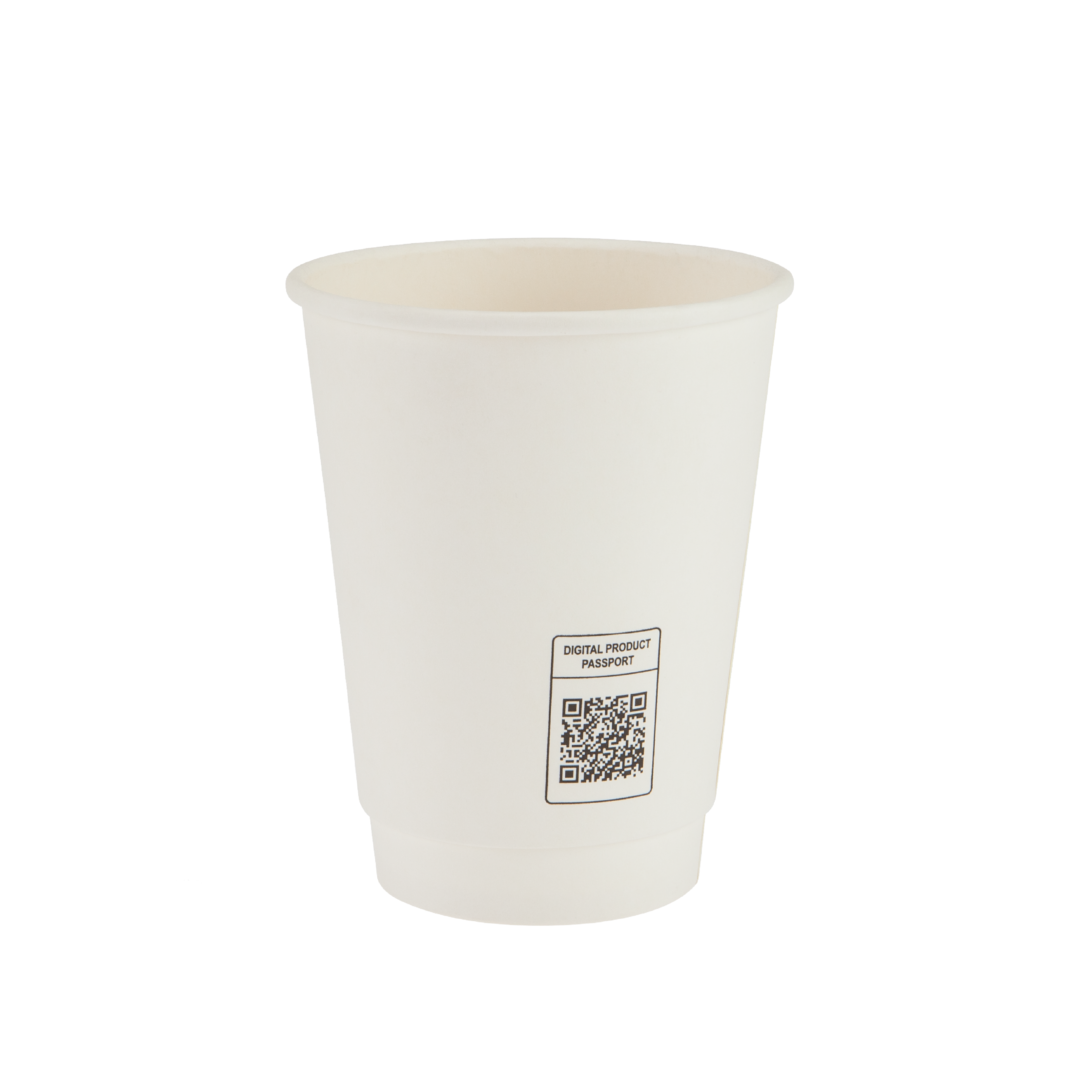 350ml White Double Wall Coffee Cup