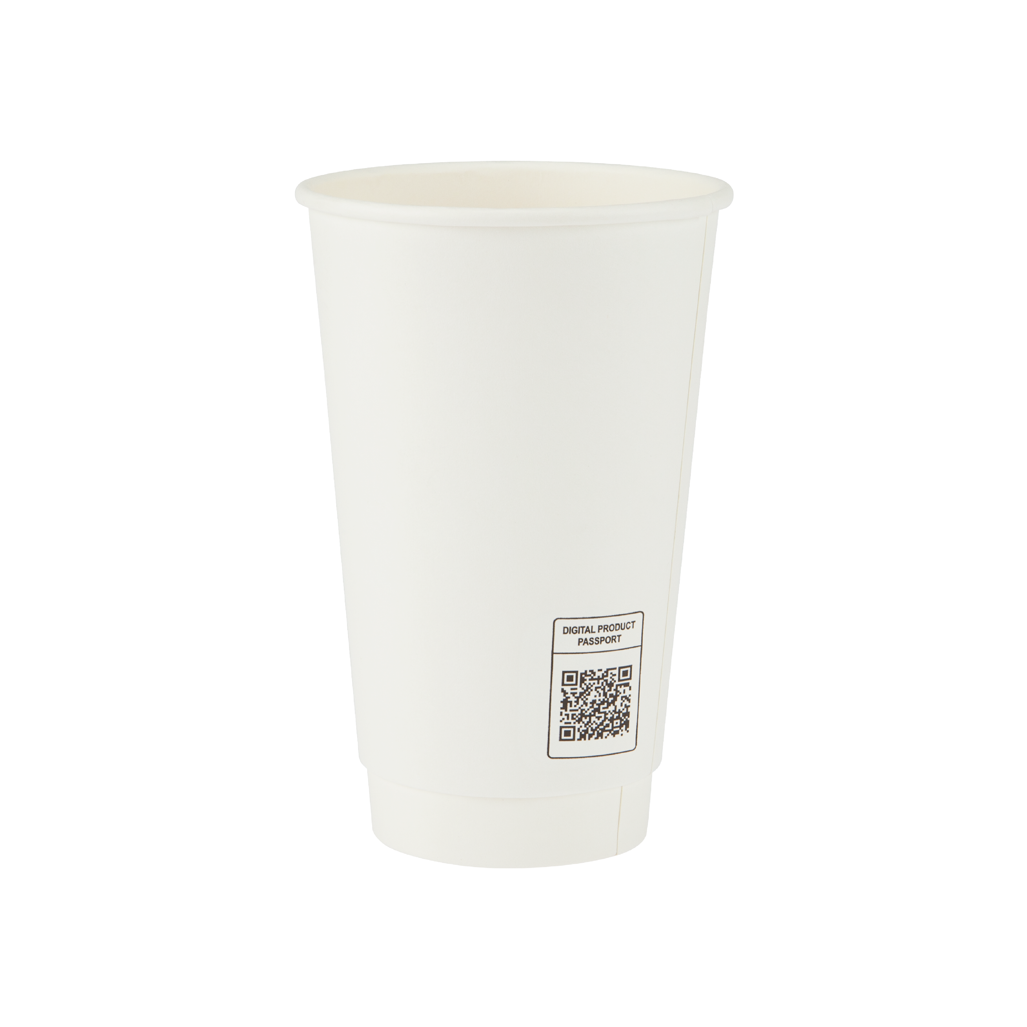 500ml White Double Wall Coffee Cup – Viro Solutions