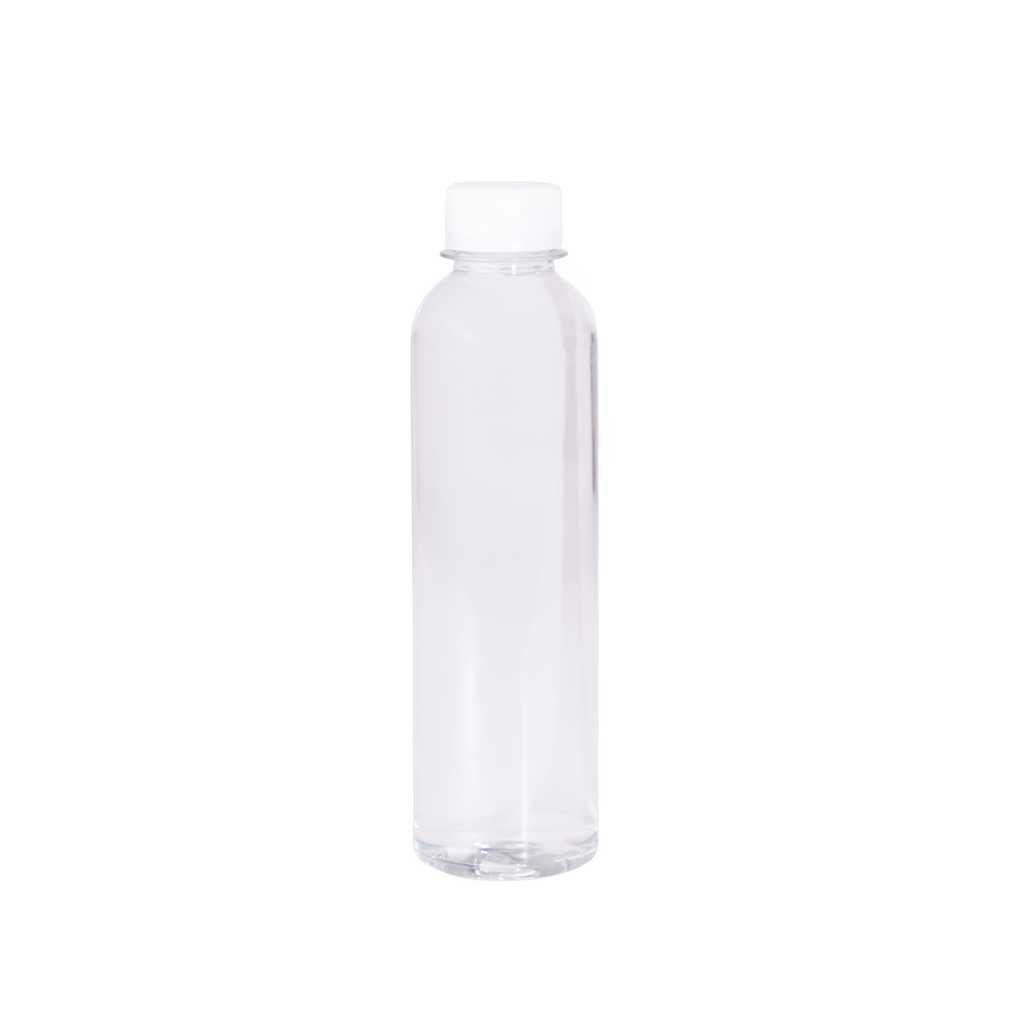250ml rPET Juice Bottle & Lid Combo