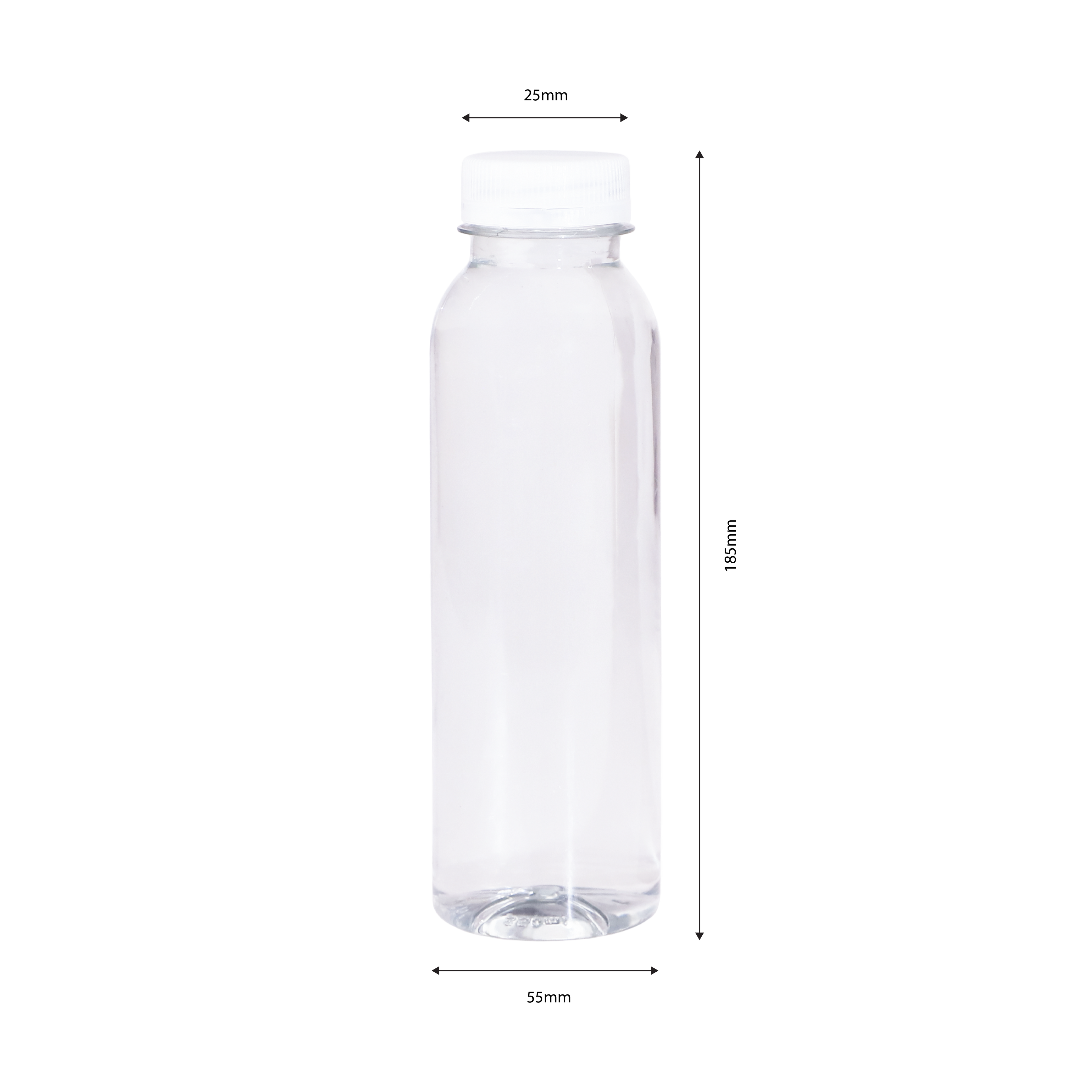 350ml rPET Juice Bottle & Lid Combo