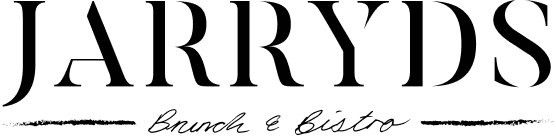 JARRYDS Brunch & Bistro logo with black text on a white background