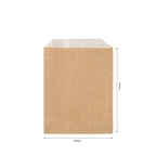 Kraft Duplex Snack Bag 1 | 195x140mm