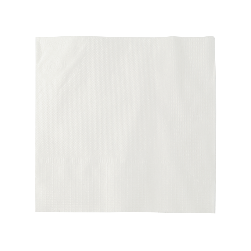 2 Ply White Paper Serviette | 330 x 330mm
