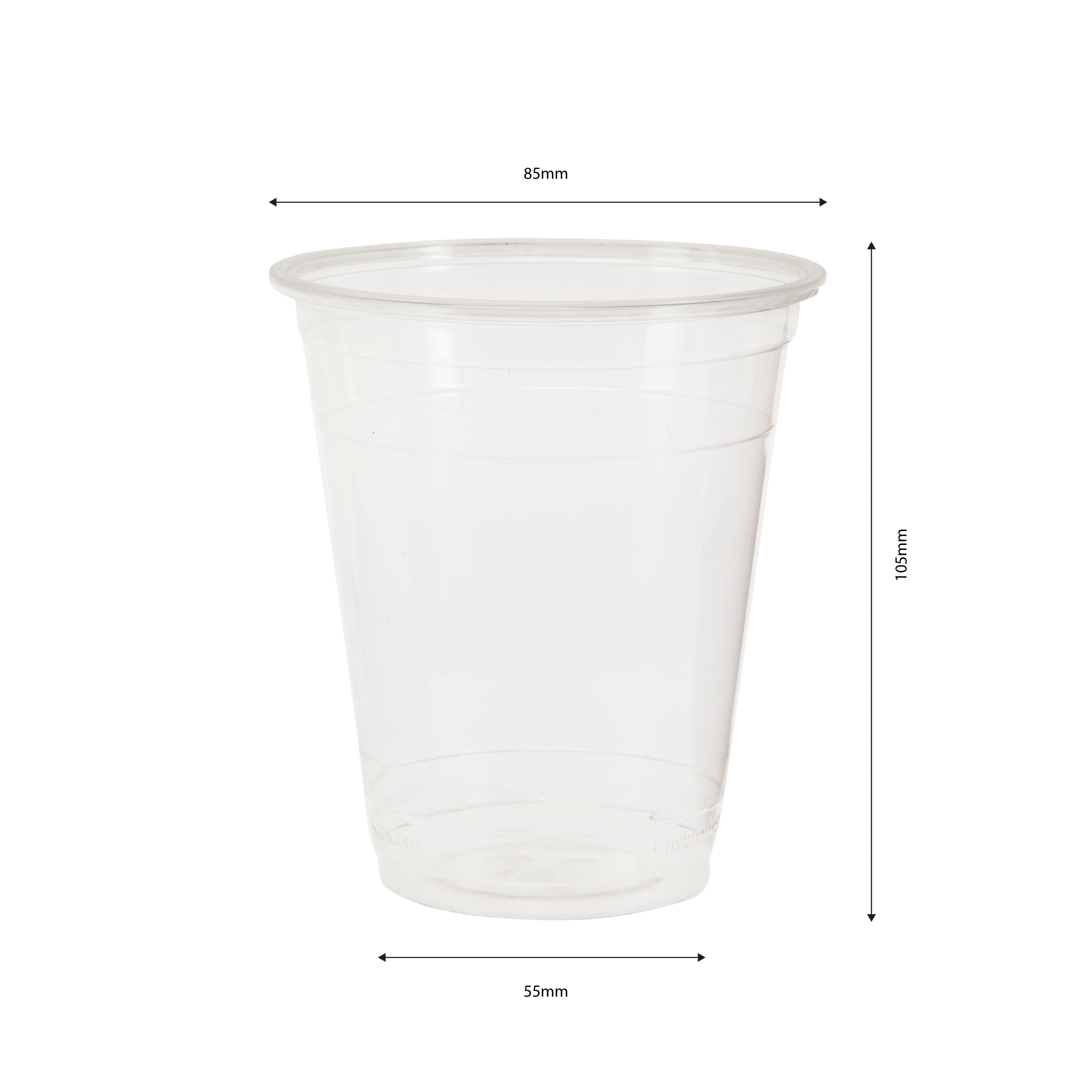 350ml Clear PET Smoothie Cup