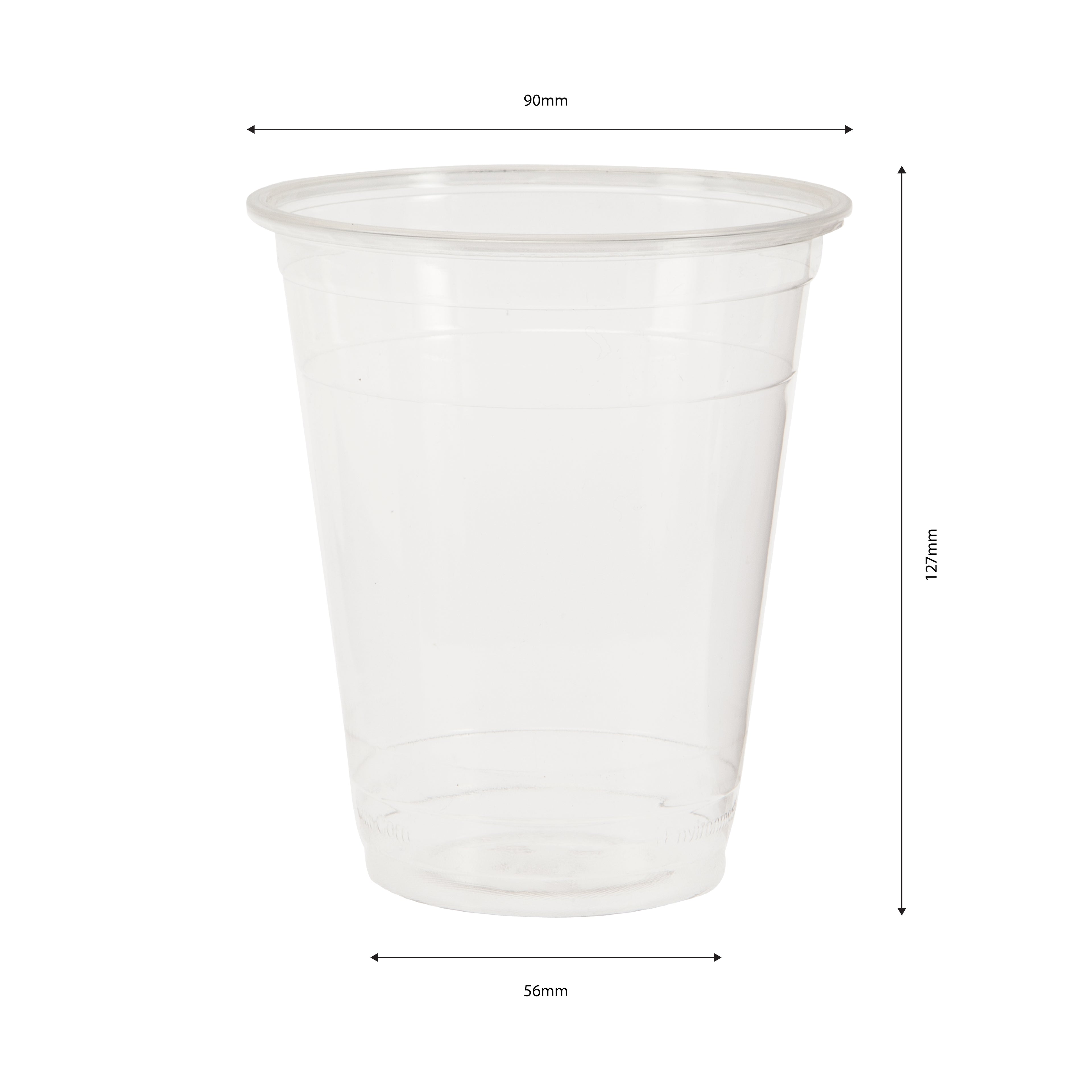 500ml Clear PET Smoothie Cup
