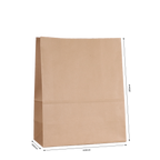 Large Kraft Paper Bag | 390x320x160mm