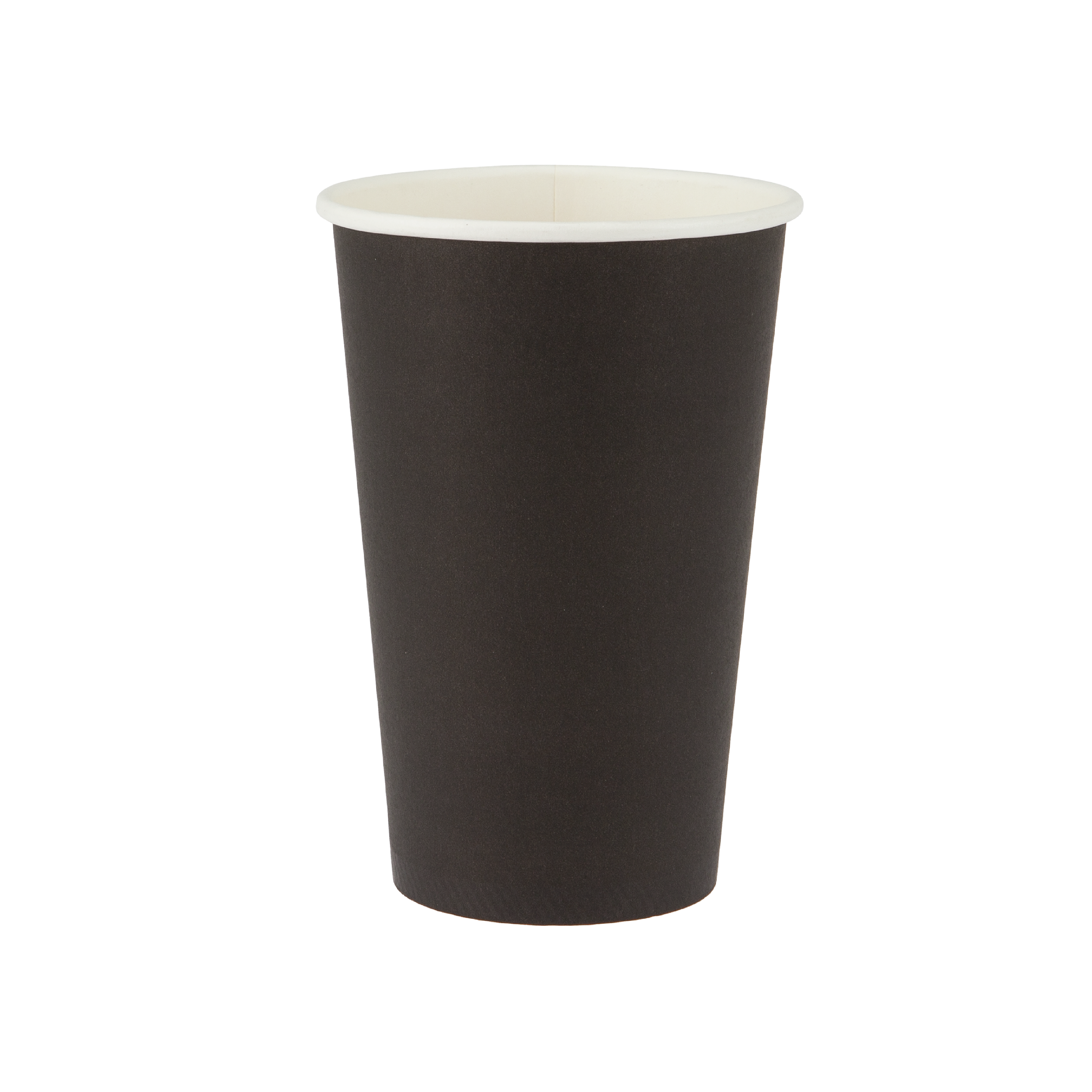 500ml Black Single Wall Coffee Cup