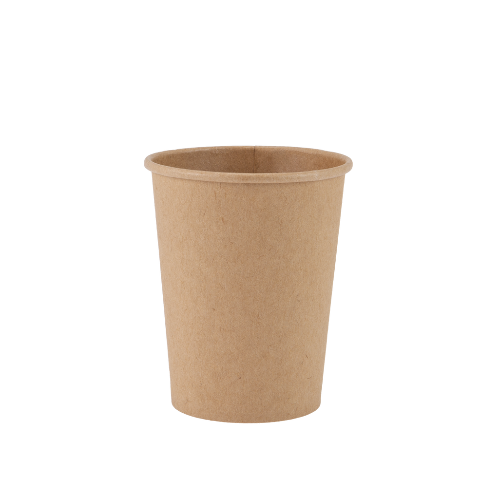 250ml Kraft Single Wall Coffee Cup