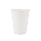 350ml White Single Wall Coffee Cup
