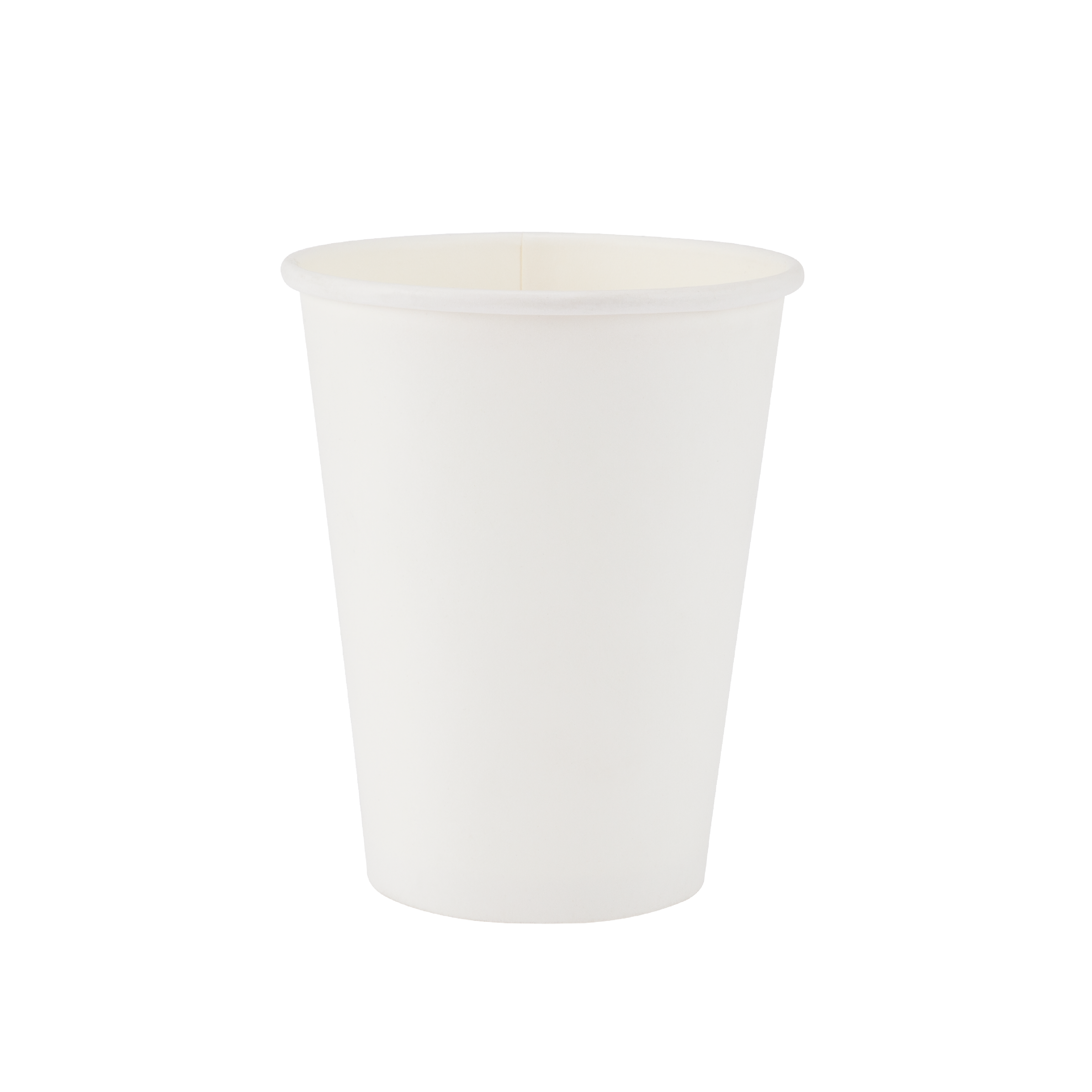 350ml White Single Wall Coffee Cup