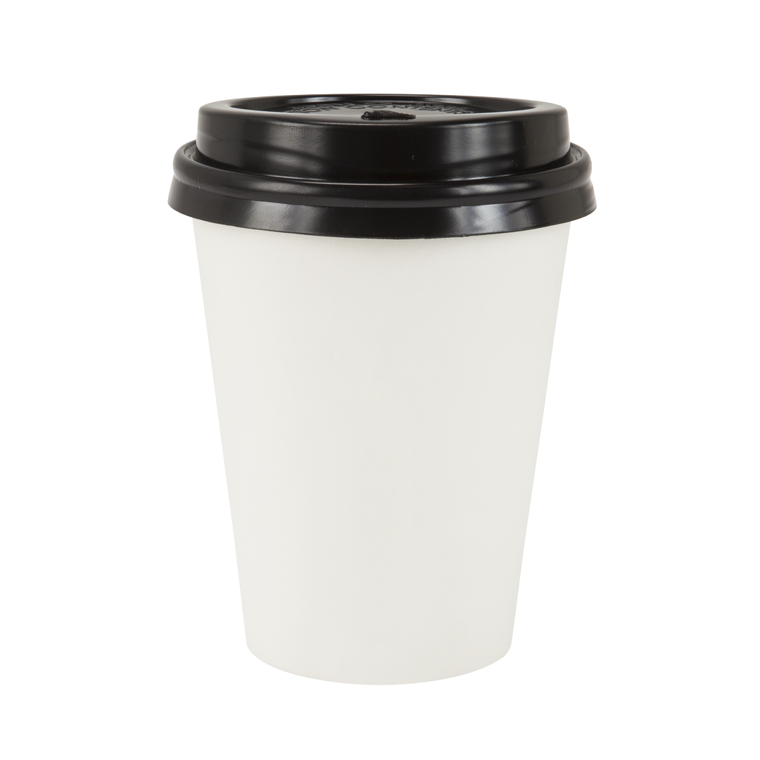 Paper Cups Coffee To Go double wall 12oz 350ml black