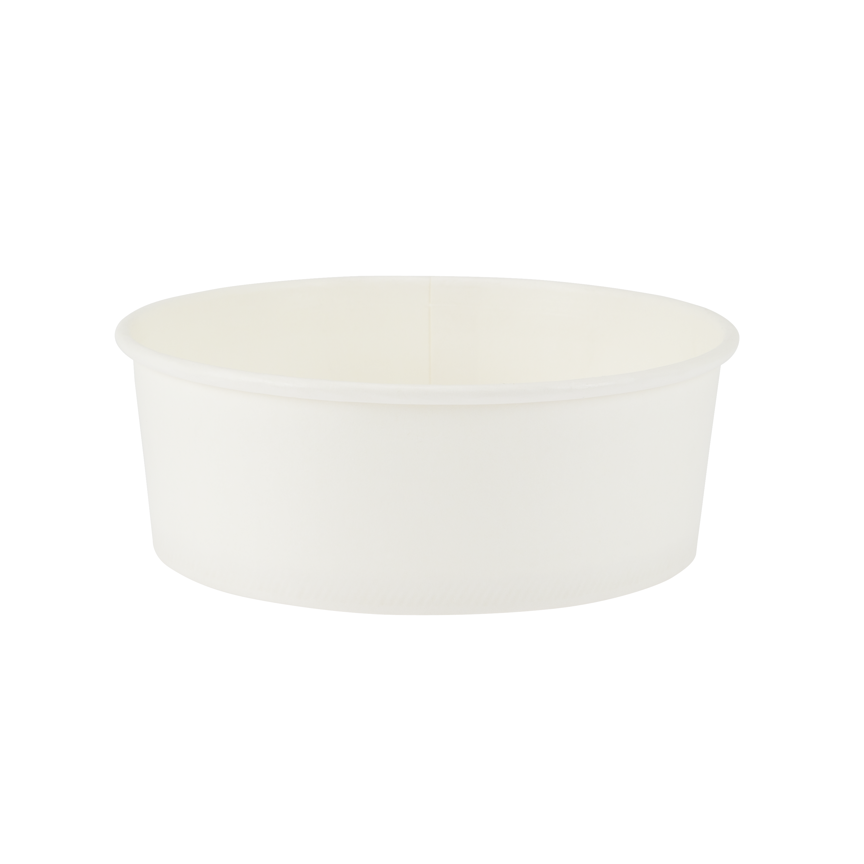 500ml White Recyclable Virgin Paper Salad Bowl Viro Packaging Solutions