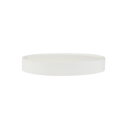 A white virgin paper lid for 250ml and 500ml ice cream tubs.